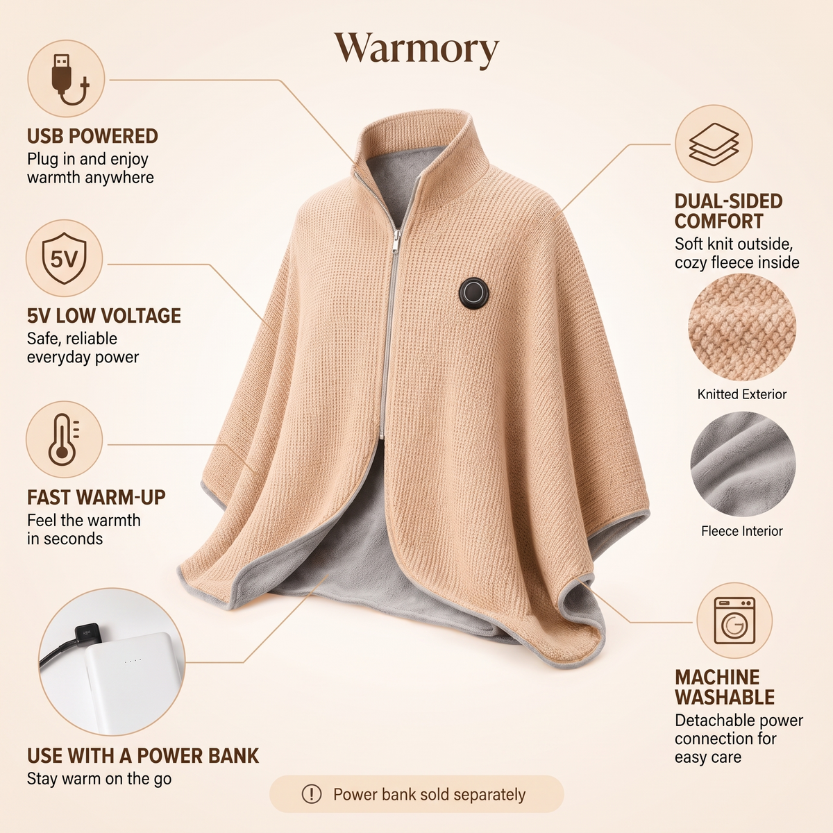 Warmory™ Heated Comfort Wrap
